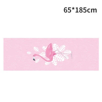 Non-Toxic Printed Yoga Mat Towel | Sweat-Absorbent & Non-Slip