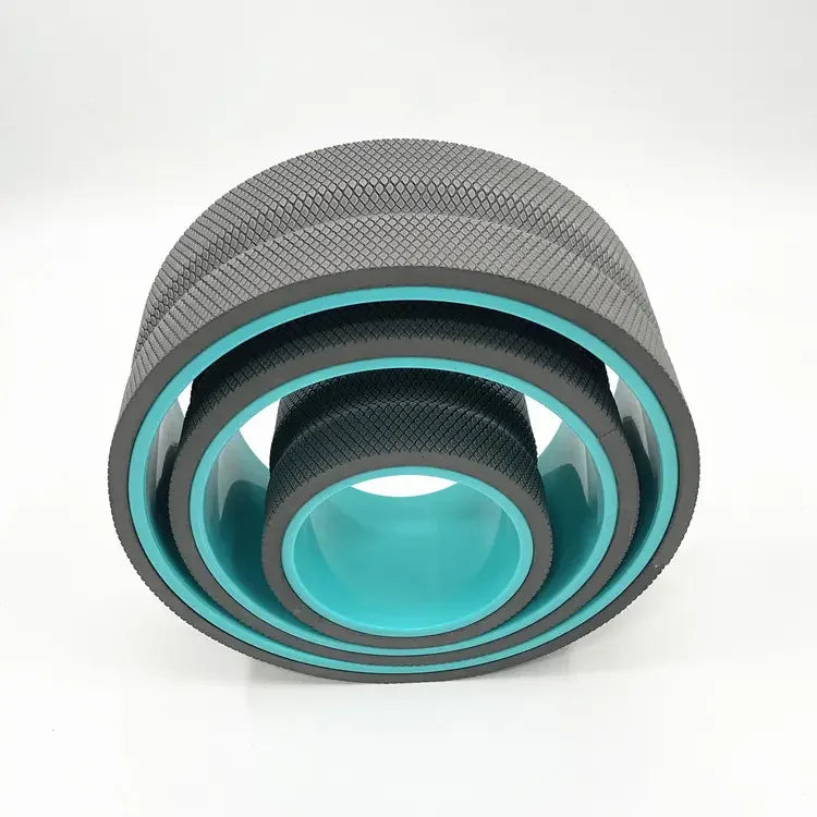 EVA Yoga Wheel & Foam Roller Full Set for Back Pain Relief