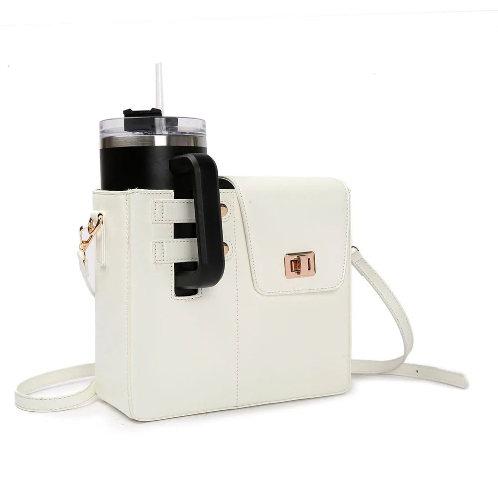 Crossbody Water Bottle Holder Bag