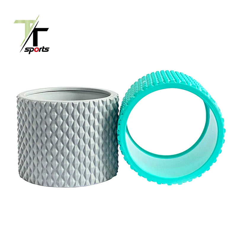 EVA Yoga Wheel & Foam Roller Full Set for Back Pain Relief