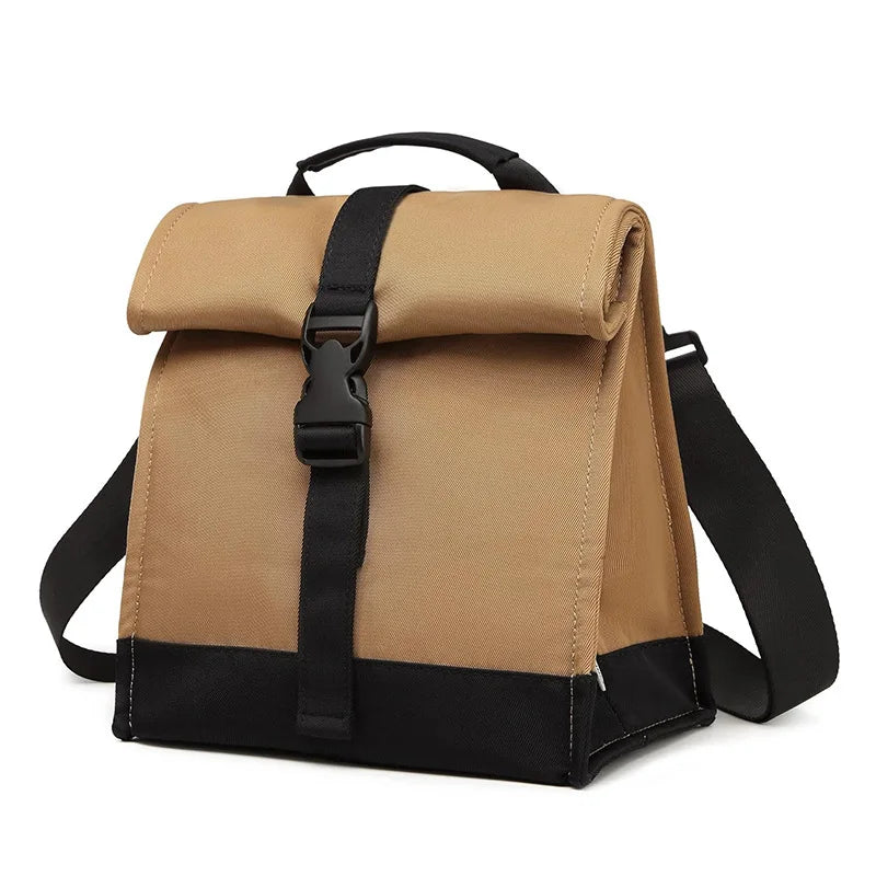 Women's Insulated Lunch Bag — Leakproof Foldable Tote