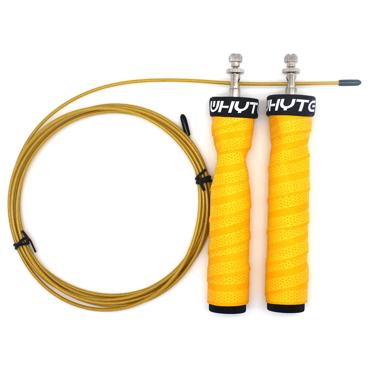Pro Crossfit Jump Rope with Ball Bearings – Speed Skipping Rope for Training & Cardio