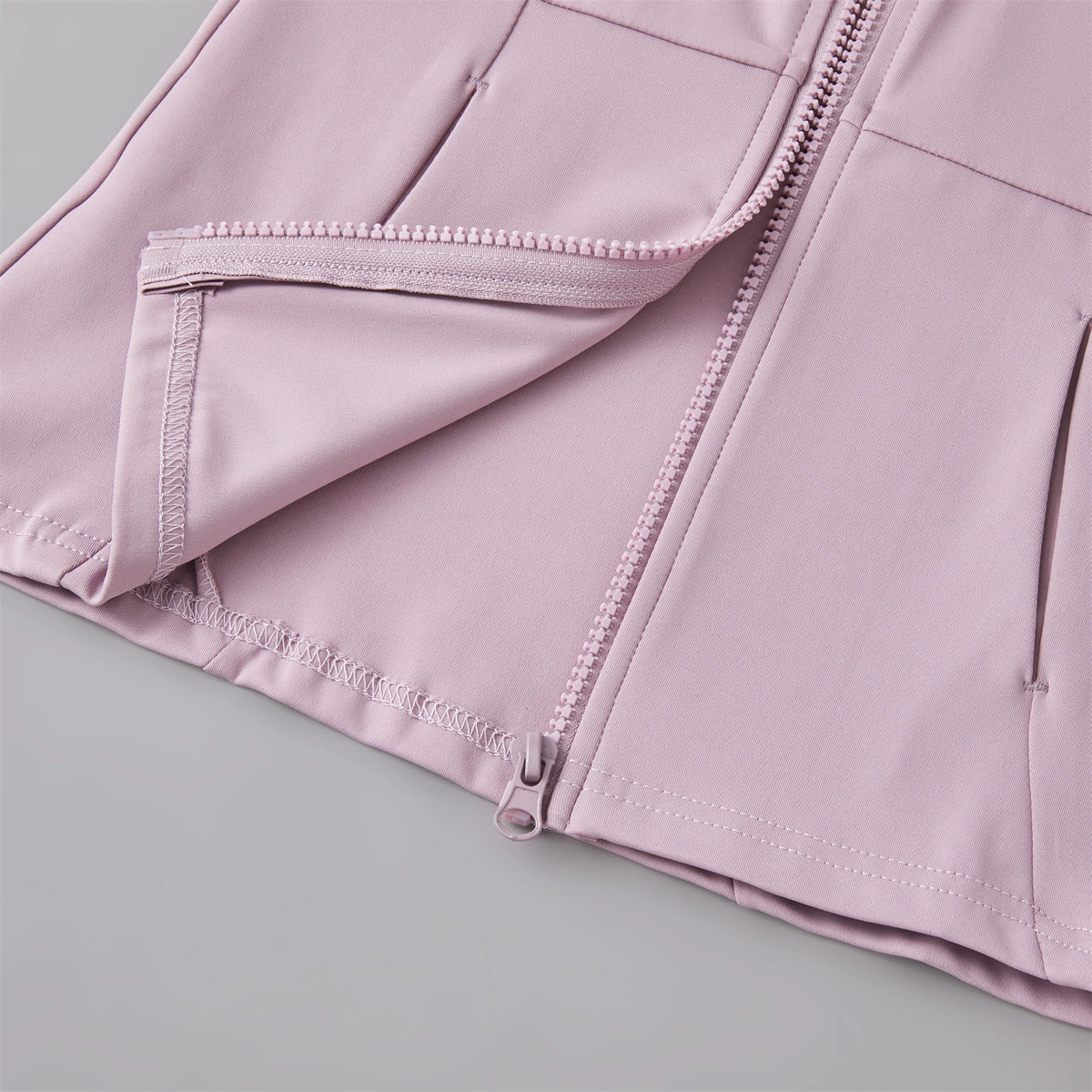 Women’s Zip-Up Workout Jacket – Long Sleeve