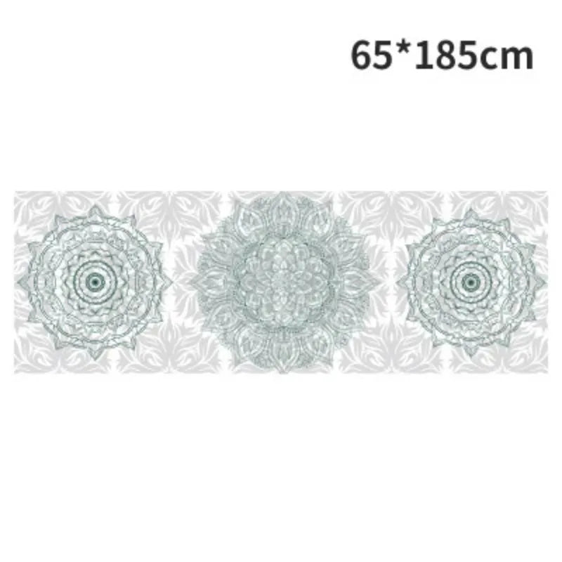 Non-Toxic Printed Yoga Mat Towel | Sweat-Absorbent & Non-Slip