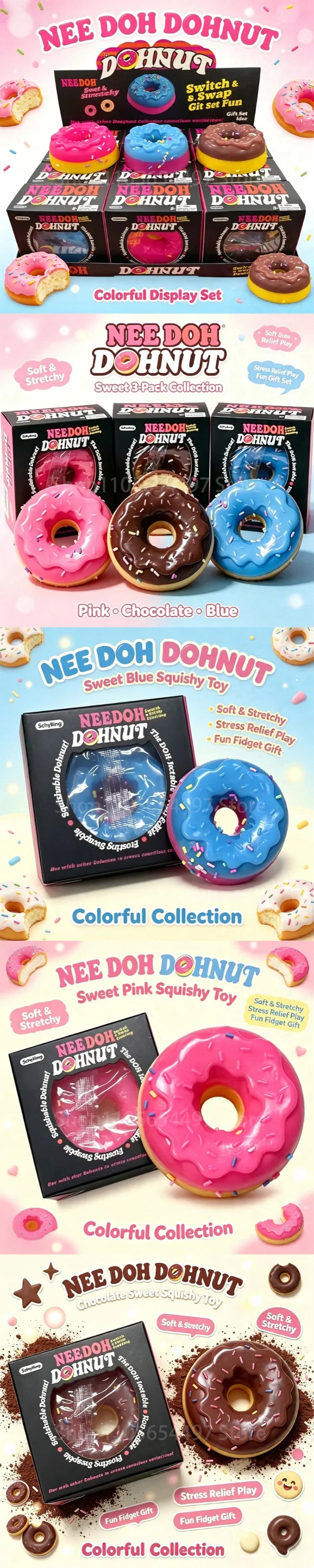 NeeDoh Squishy Sensory Fidget Toy