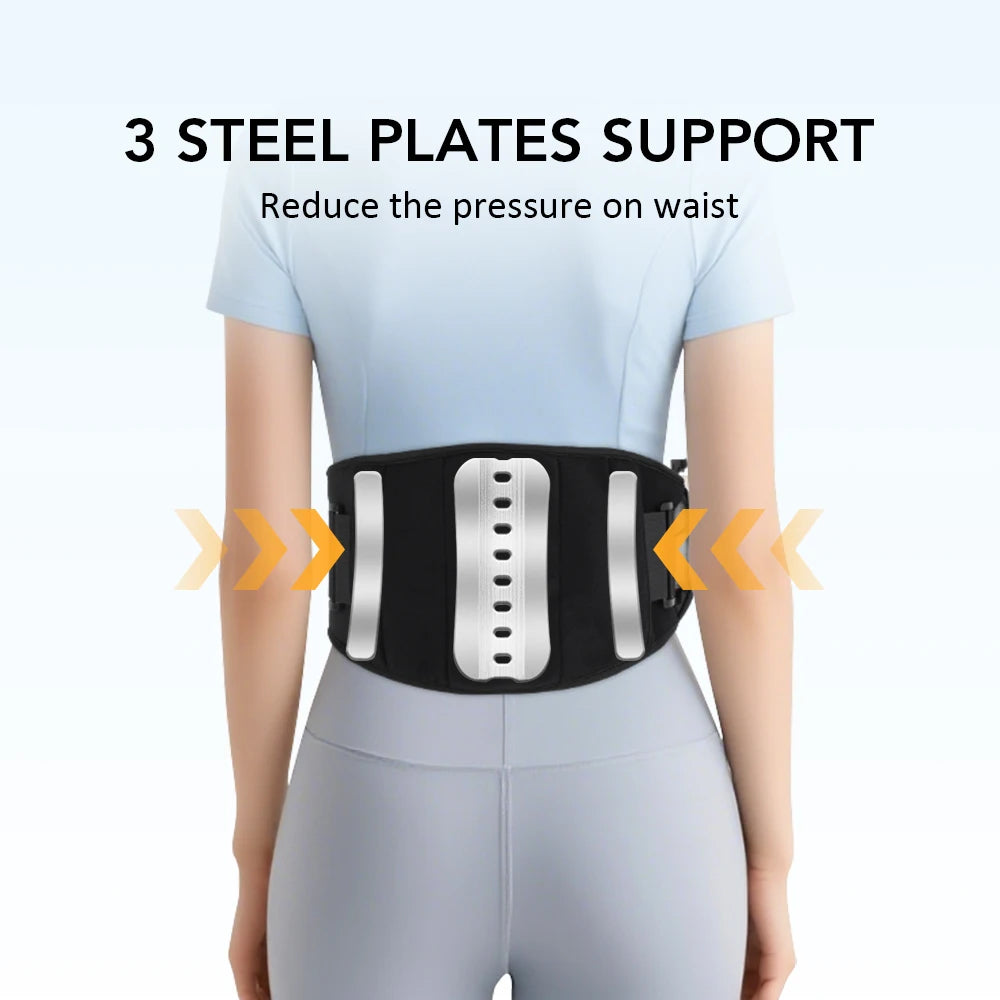 Heating Vibration Lower Back Massager Belt