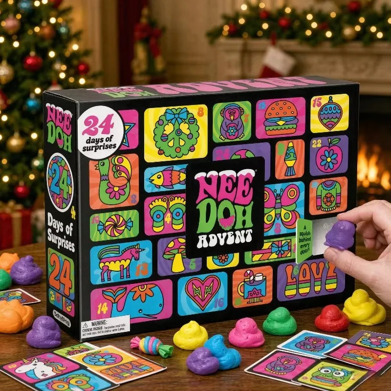 NeeDoh 24-Day Sensory Squeeze Advent Calendar
