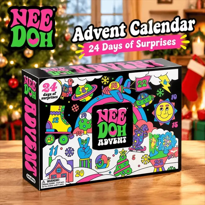 NeeDoh 24-Day Sensory Squeeze Advent Calendar