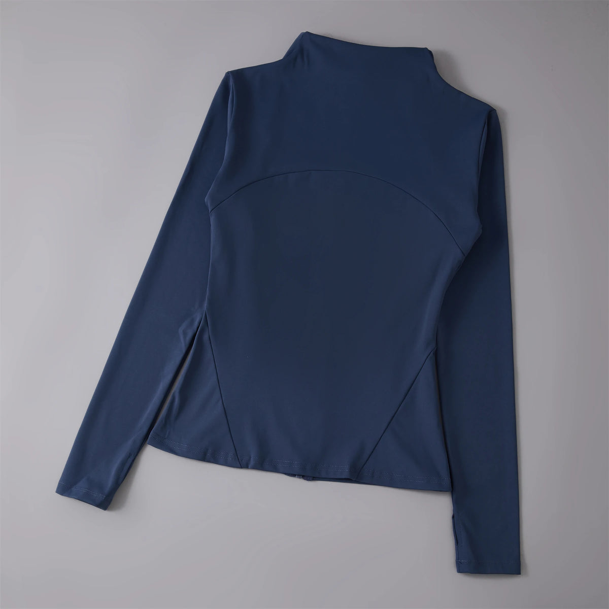 Women’s Zip-Up Workout Jacket – Long Sleeve