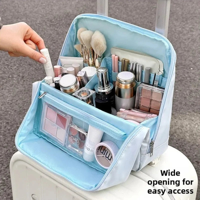 Waterproof Travel Makeup Bag – Large Capacity Organizer