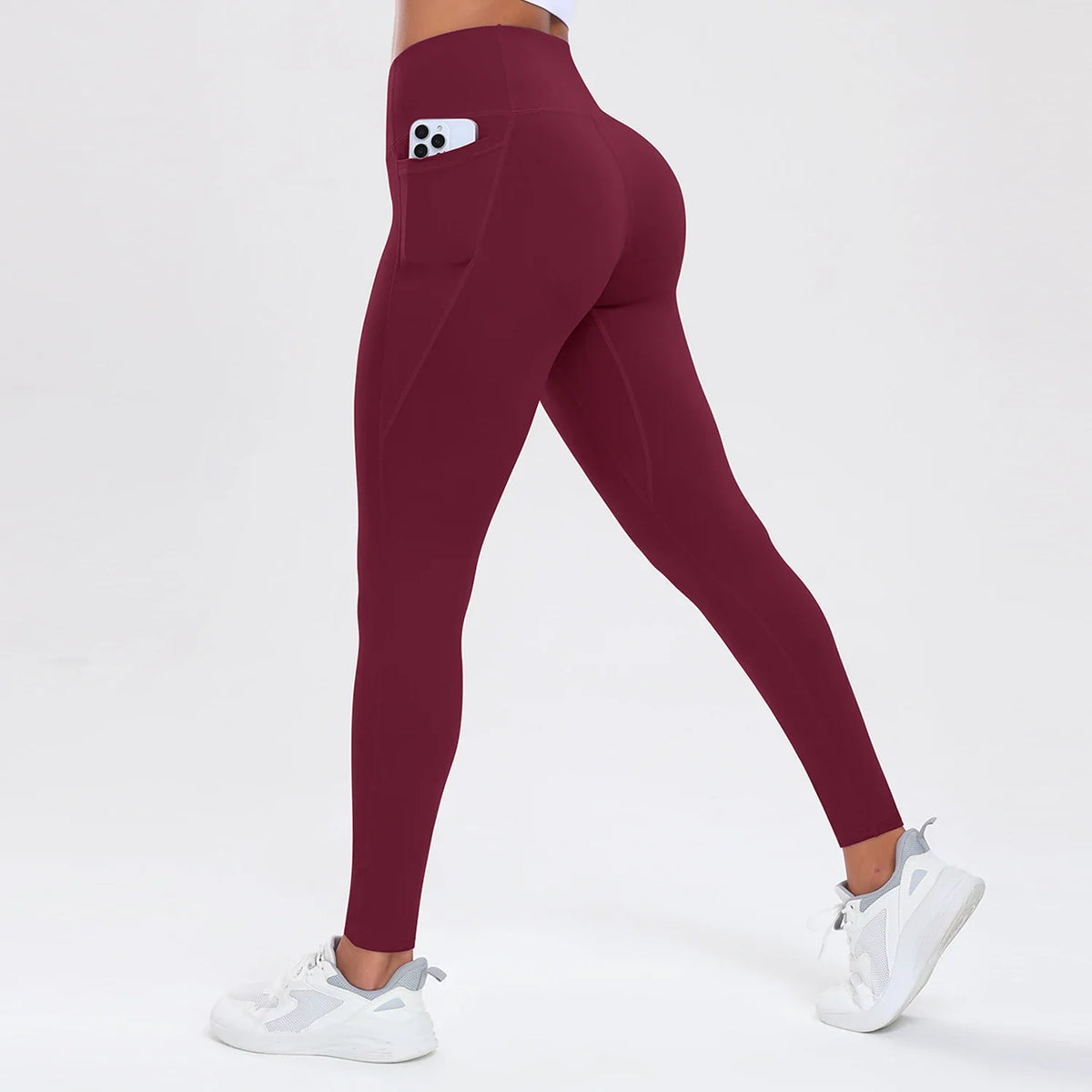 Women's High Waist Yoga Leggings with Pockets