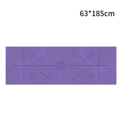 Non-Toxic Printed Yoga Mat Towel | Sweat-Absorbent & Non-Slip