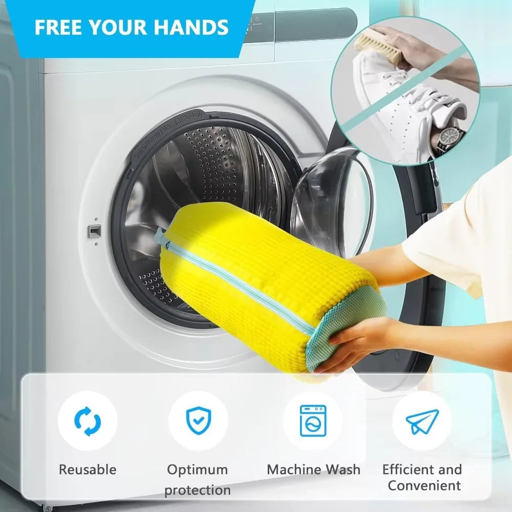 Padded Shoe Washing Bag for Washing Machines
