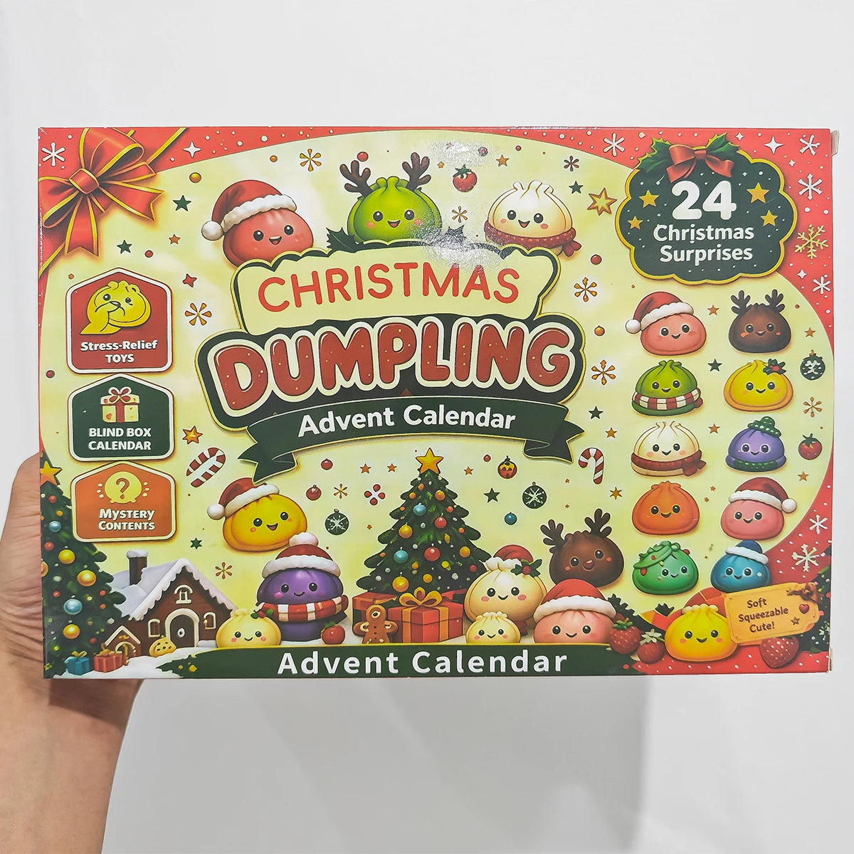 NeeDoh 24-Day Sensory Squeeze Advent Calendar