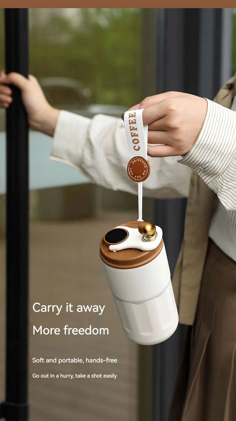 Smart Temperature Display Travel Tumbler – 15 oz