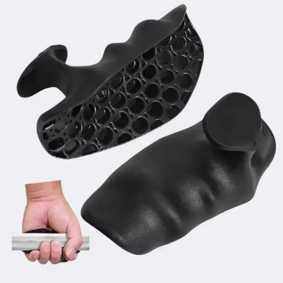 Silicone Palm Grips for Weightlifting – Non-Slip Gym Hand Grips for Barbells & Dumbbells