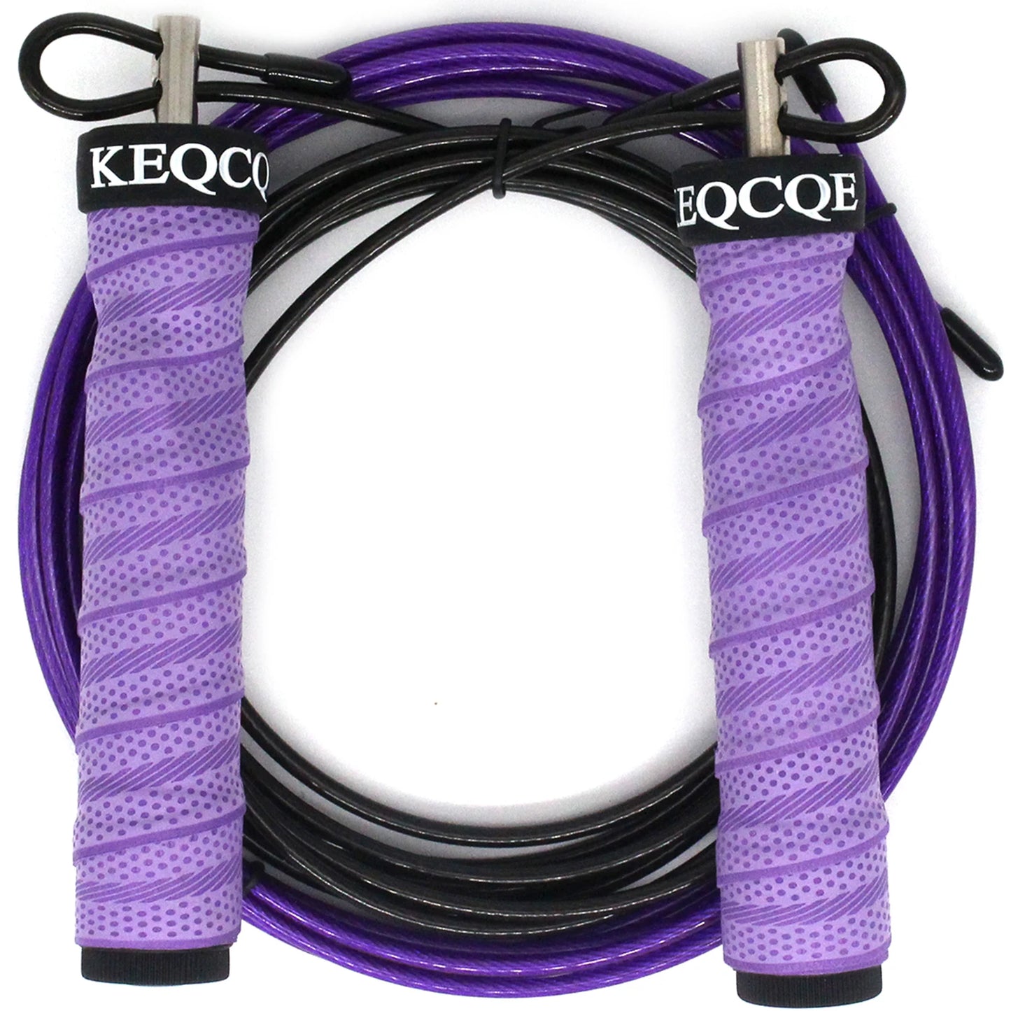 Pro Crossfit Jump Rope with Ball Bearings – Speed Skipping Rope for Training & Cardio